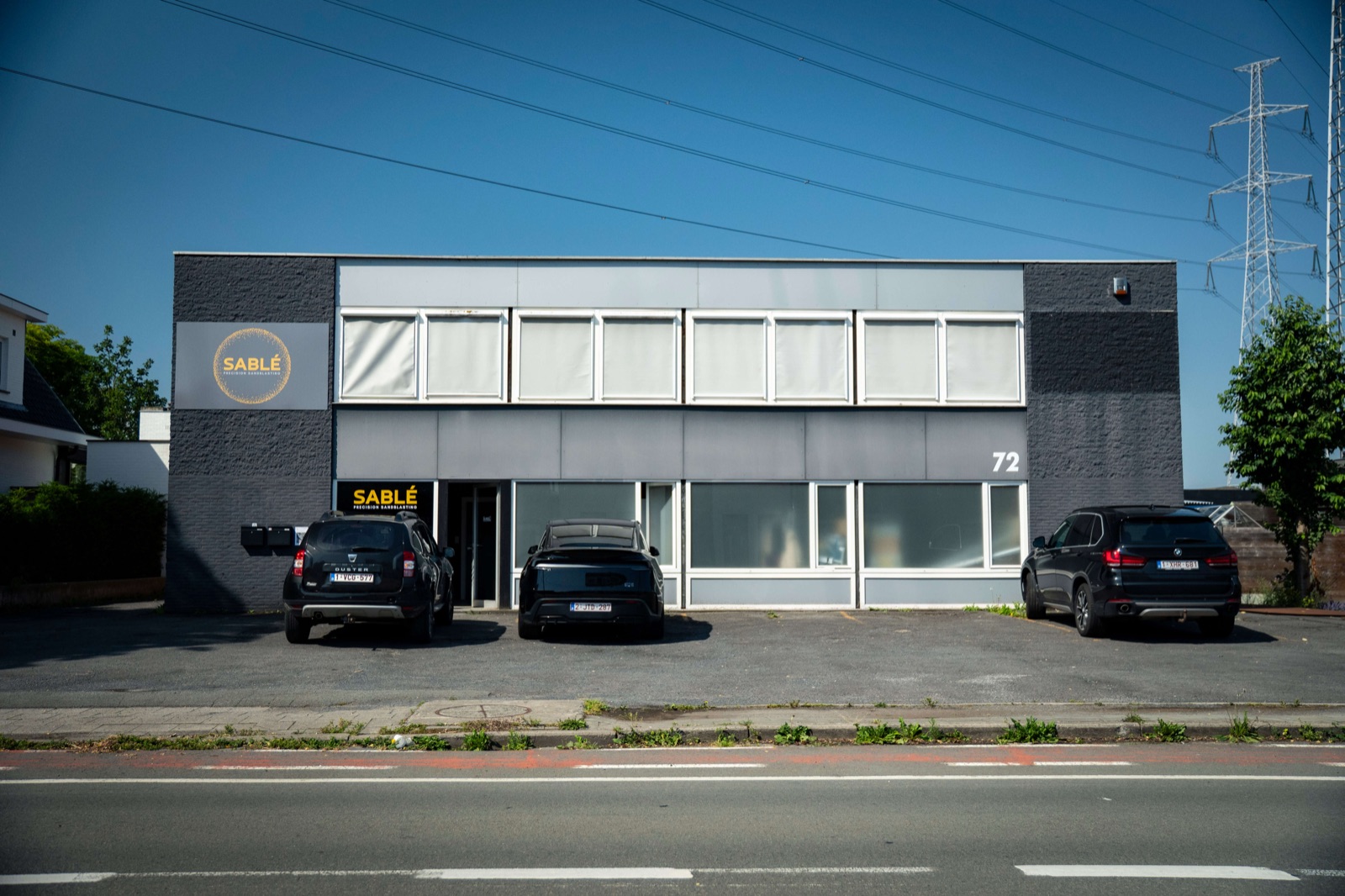 De gevel van Sablé aan de Spijkerlaan 72 in Beveren-Leie